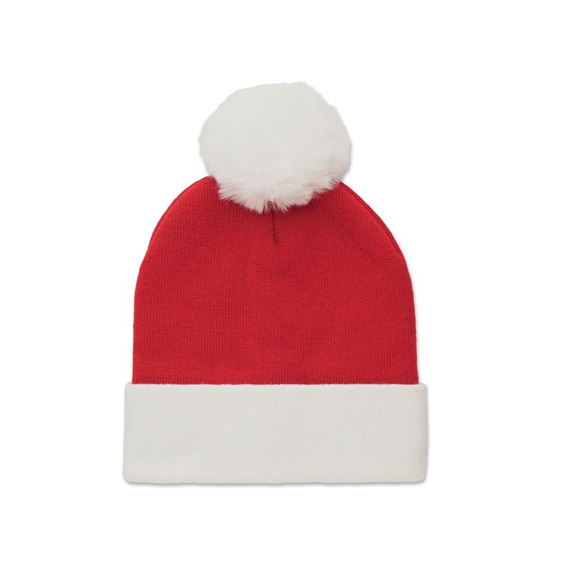 Knitted Christmas hat