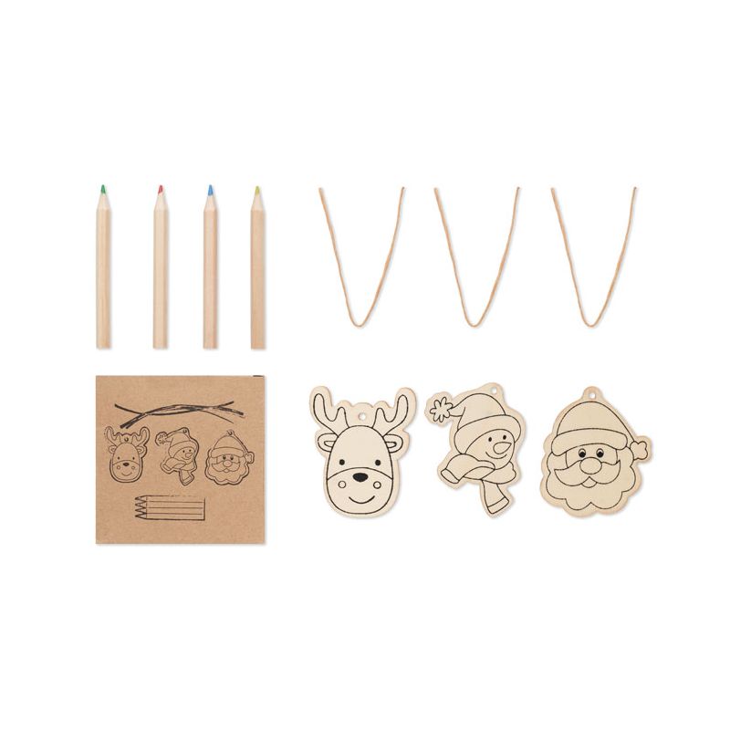 Christmas Figures Drawing Set