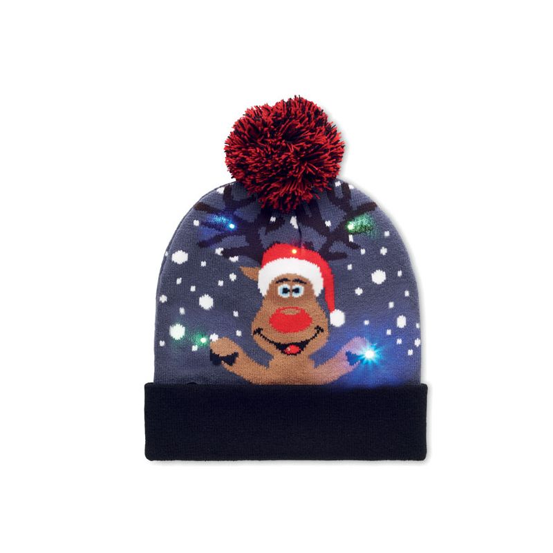 LED Knitted Christmas Hat