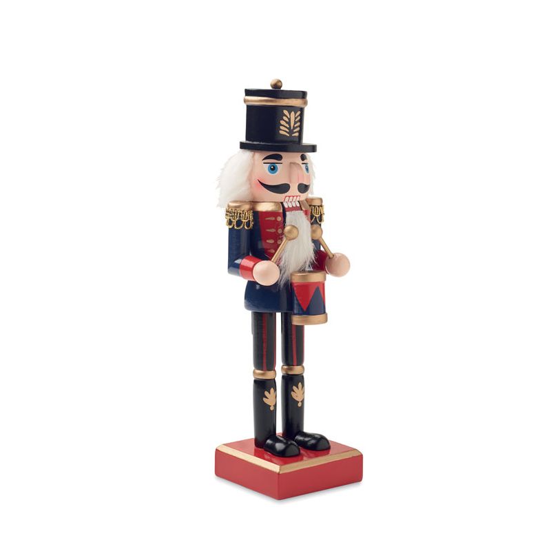 Wooden nutcracker ornament