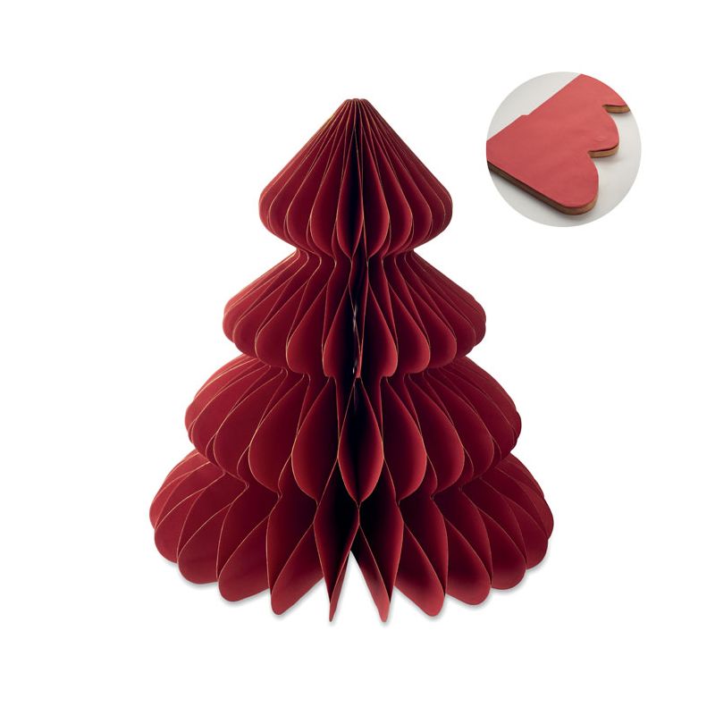 Paper Christmas tree ornament