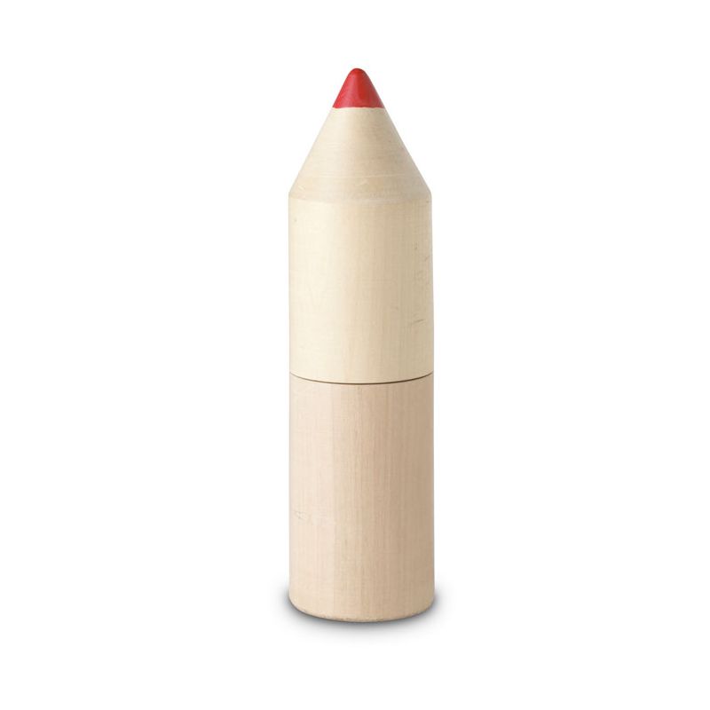 Set of 12 wooden pencils
