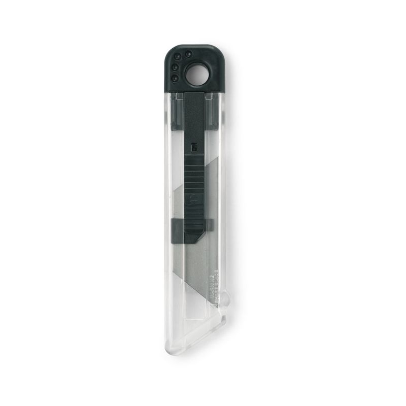 Retractable plastic utility knife