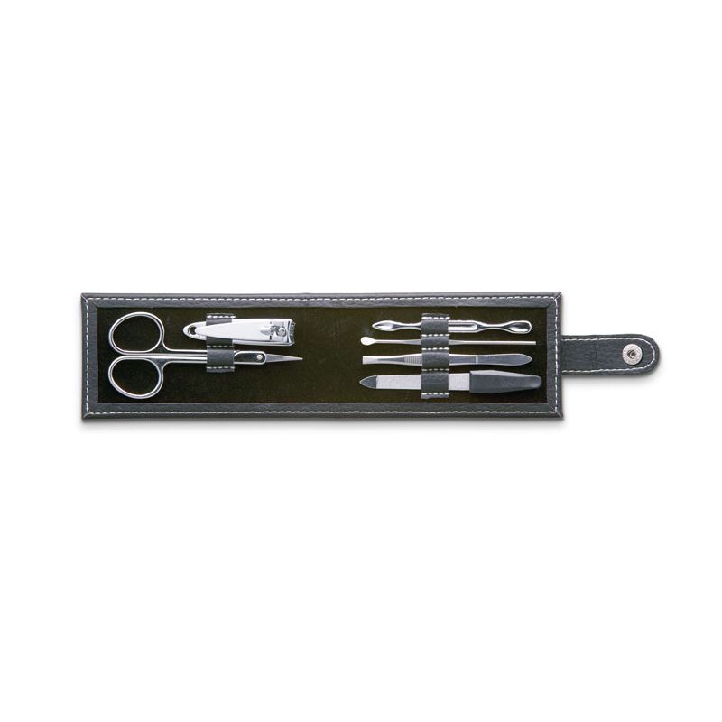 Manicure set in a case