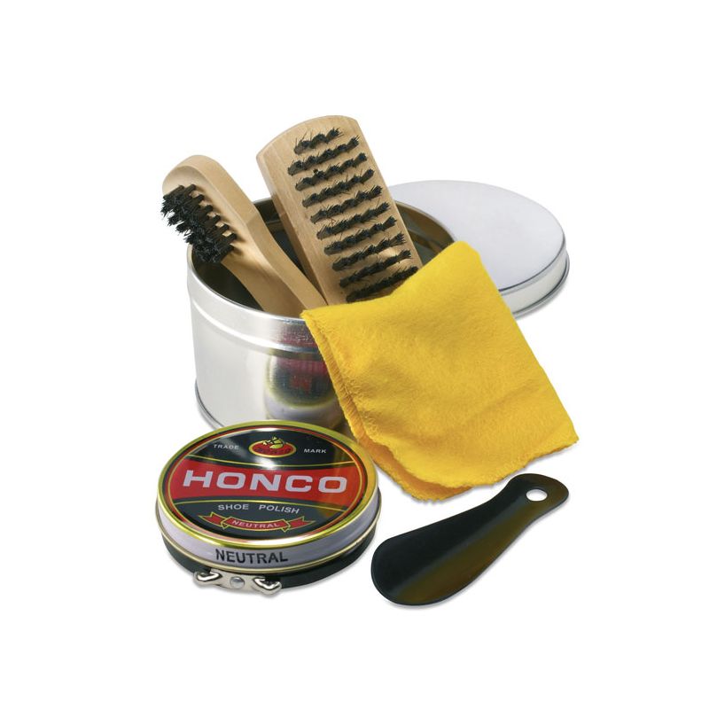 Shoe polishing kit