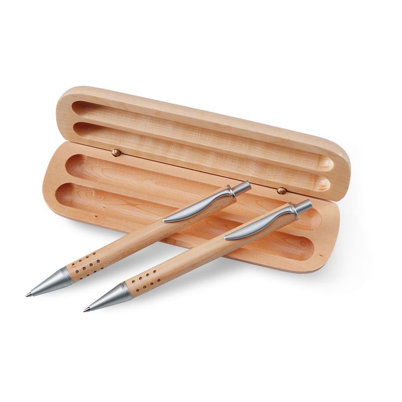 Pen and mechanical pencil set
