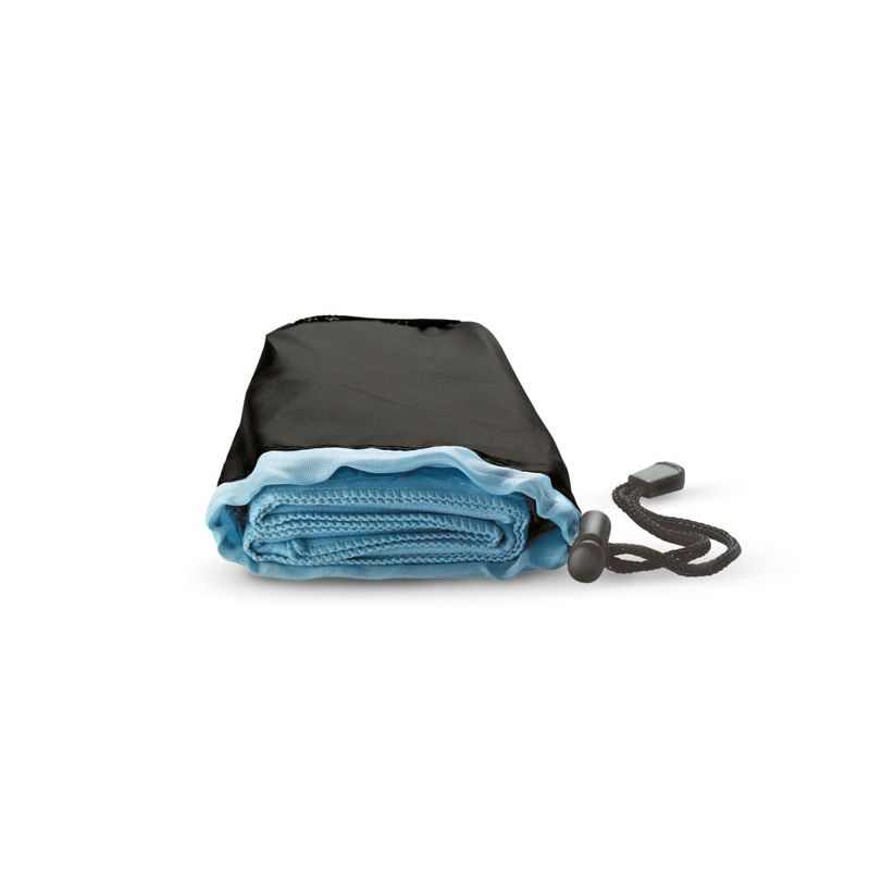 Sports towel in case