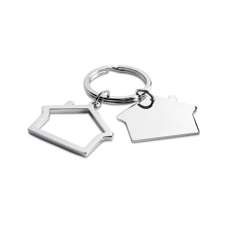 House-shaped keyring