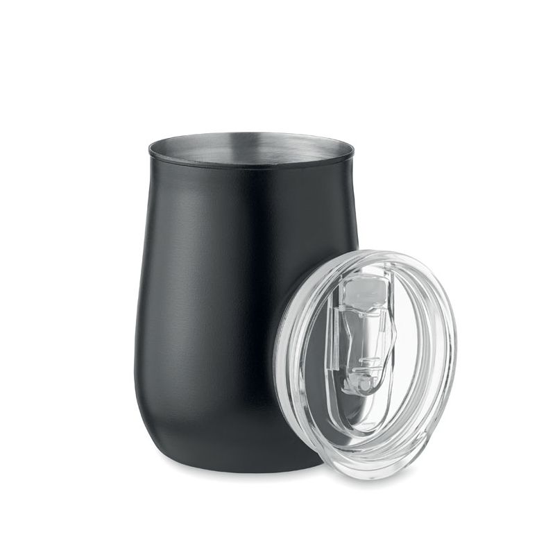 Recycled stainless steel cup