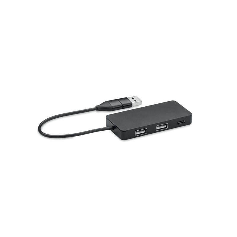 3-port hub with 20 cm cable