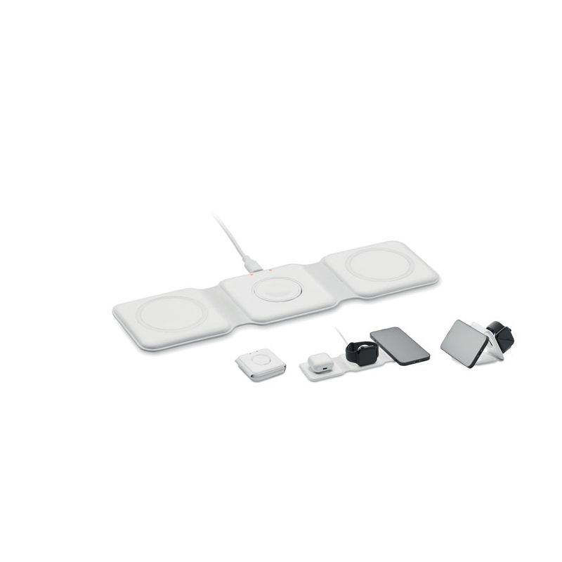 Foldable charging base