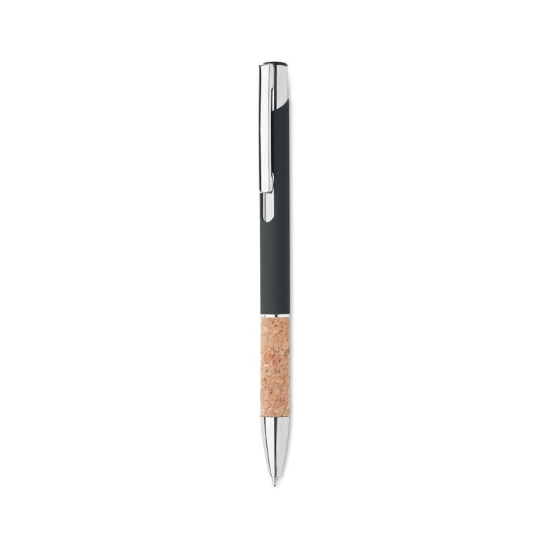 Aluminium pen with cork