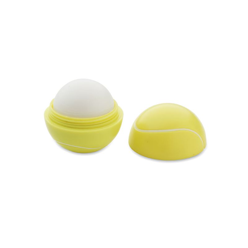 Tennis ball-shaped balm