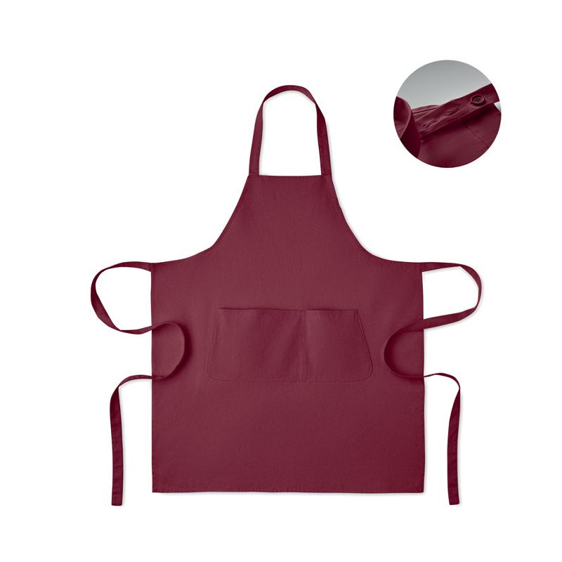 Organic cotton apron 240 gsm