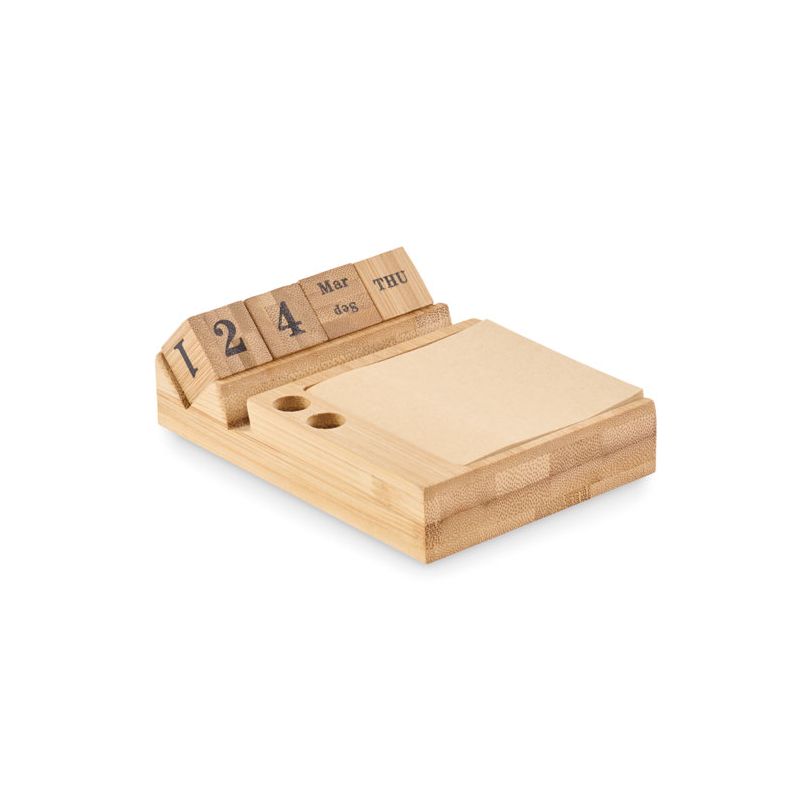 Bamboo desktop calendar