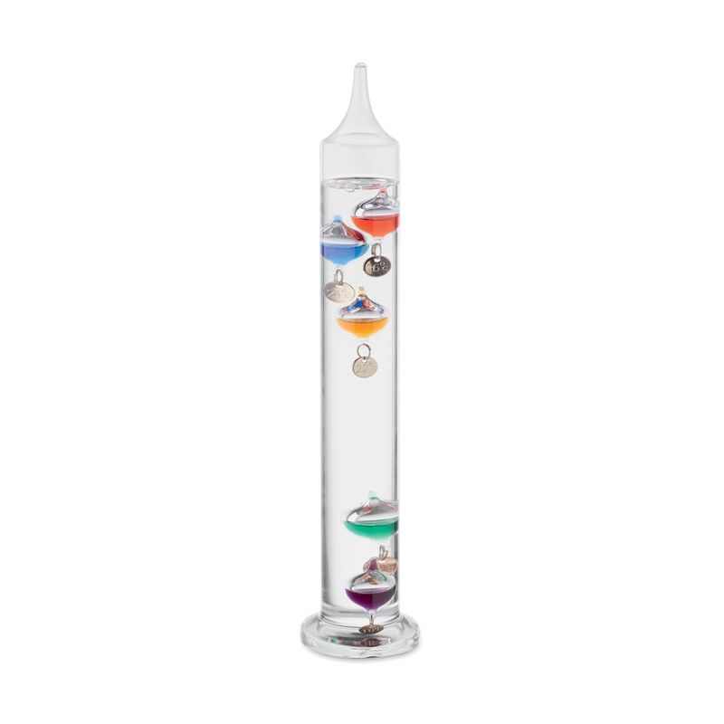 Galileo glass thermometer 28cm