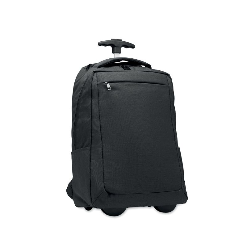 RPET 600D trolley backpack