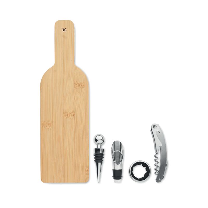 Bottle-shaped wine set