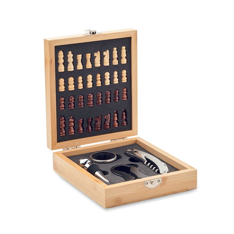 Chessboard Wine Set