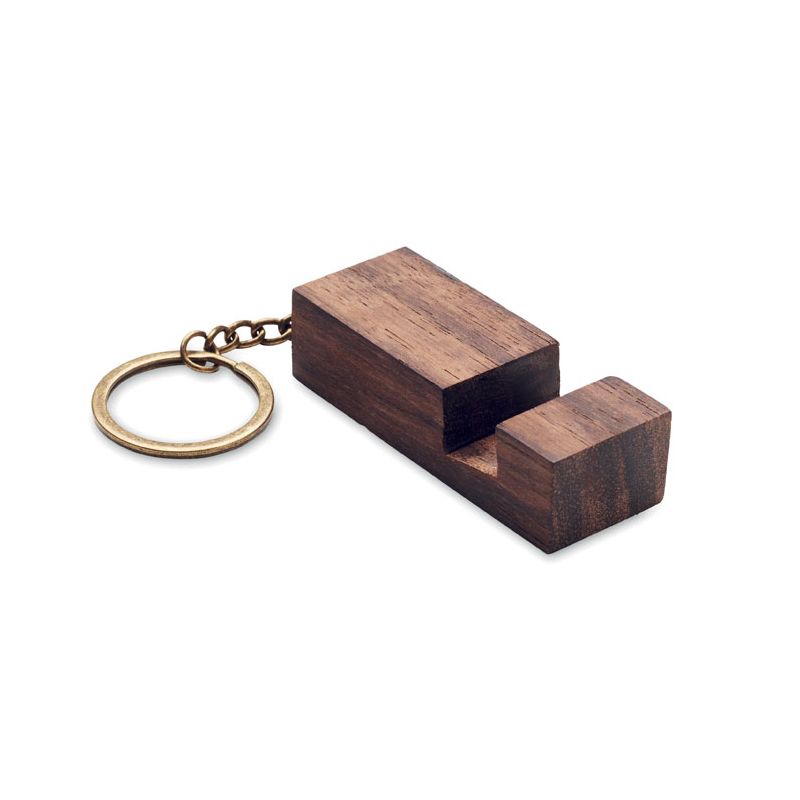 Keyring mobile phone holder