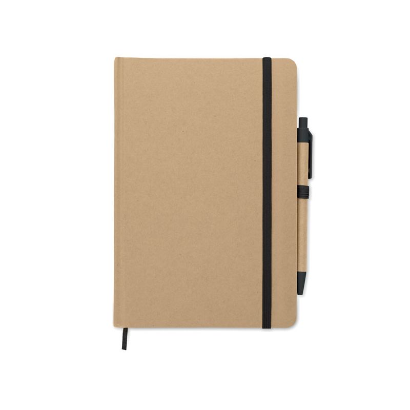 A5 notebook in recycled card