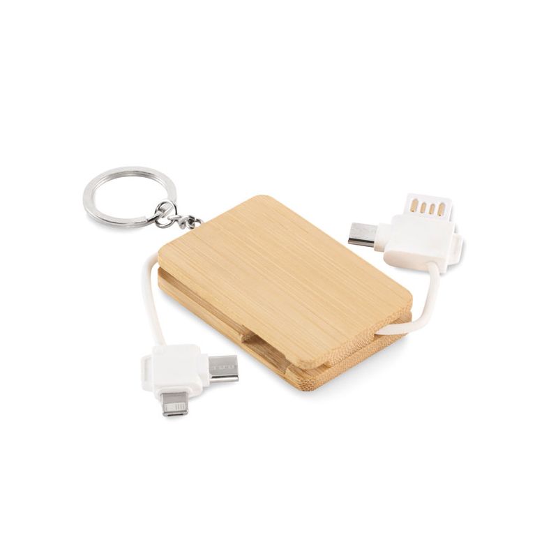 Keyring charging cable