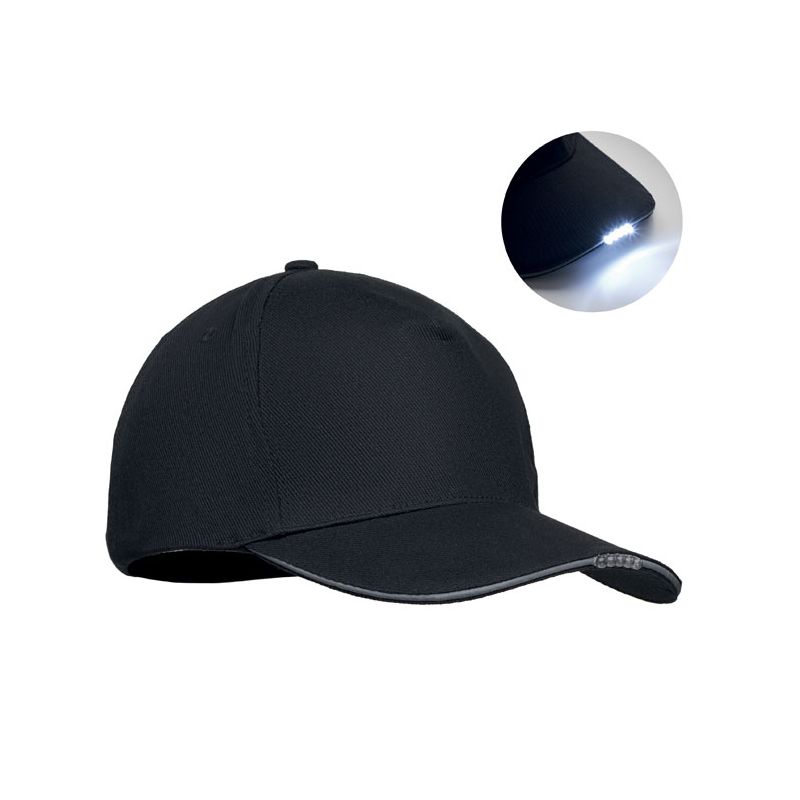 5-panel 220g LED Cap