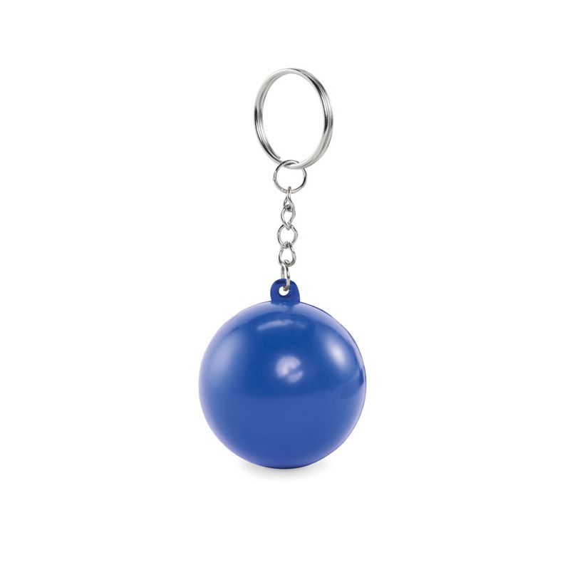 Ball-shaped keyring