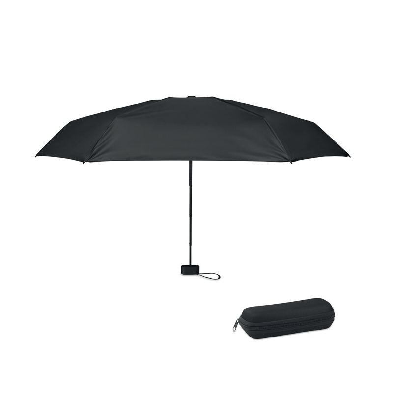 Folding umbrella in case