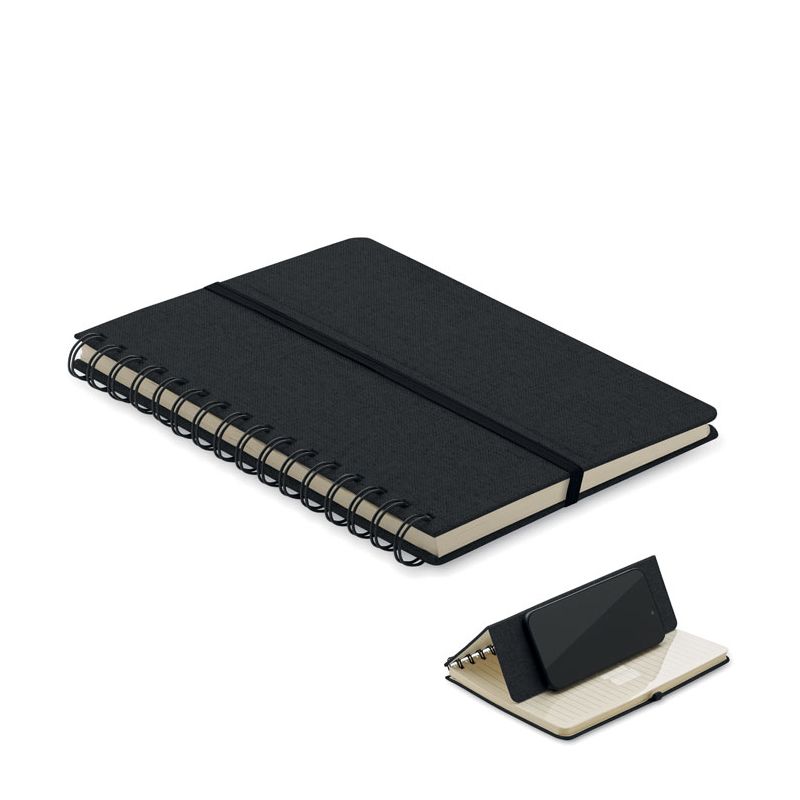 A5 notepad with holder