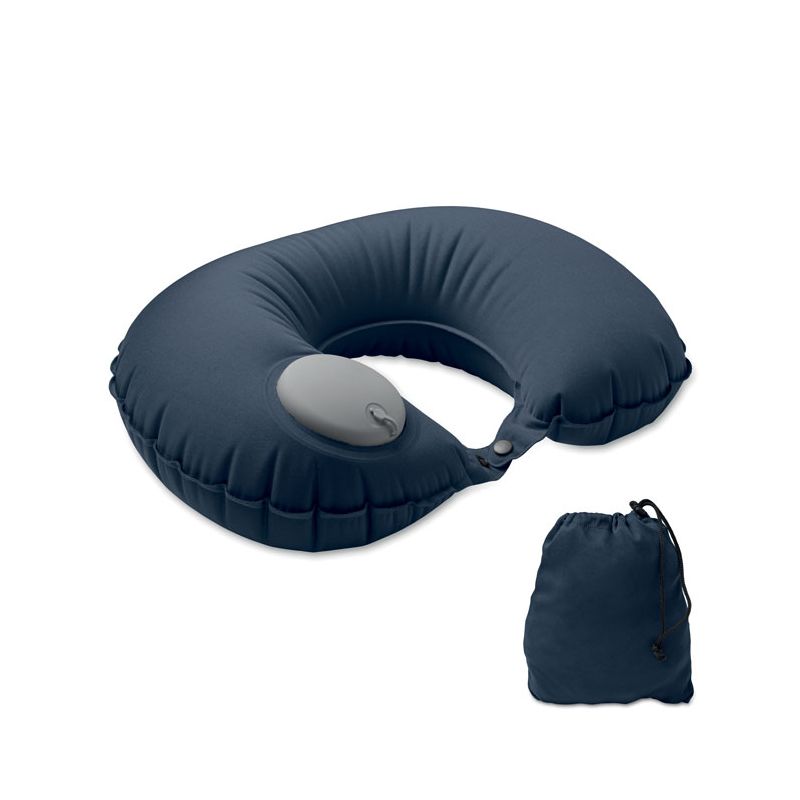 Inflatable travel pillow