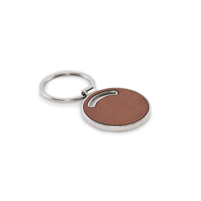 Round-shaped keyring