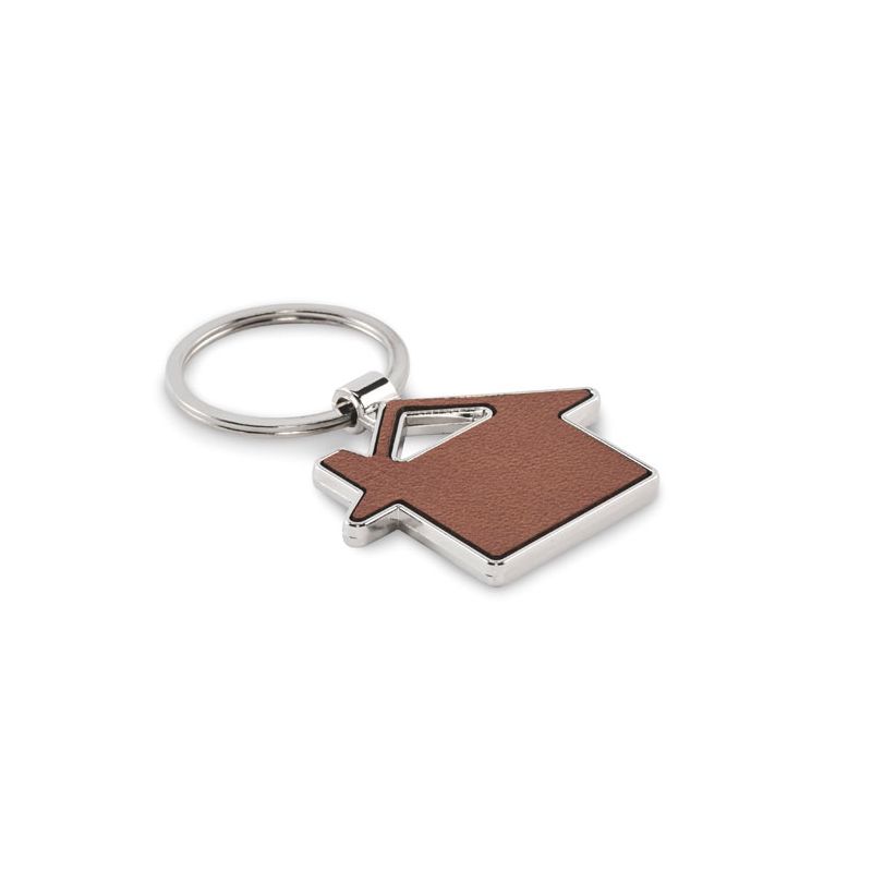House-shaped keyring