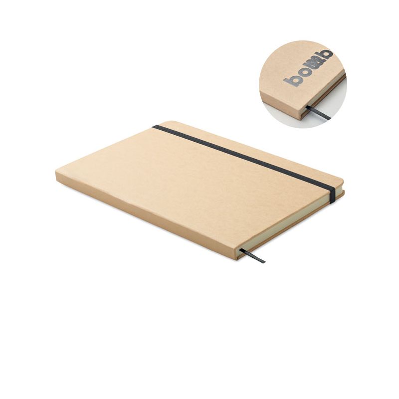 A5 notepad with cardboard cover