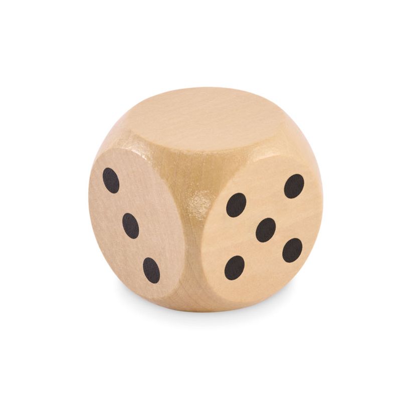 Schima wooden dice 5cm di