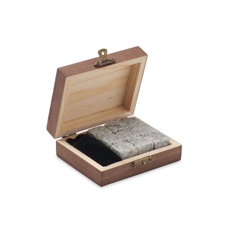 Box with 9 ice stones