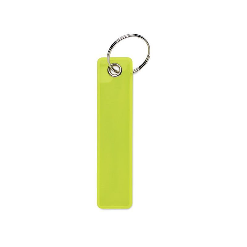 Reflective PVC keyring