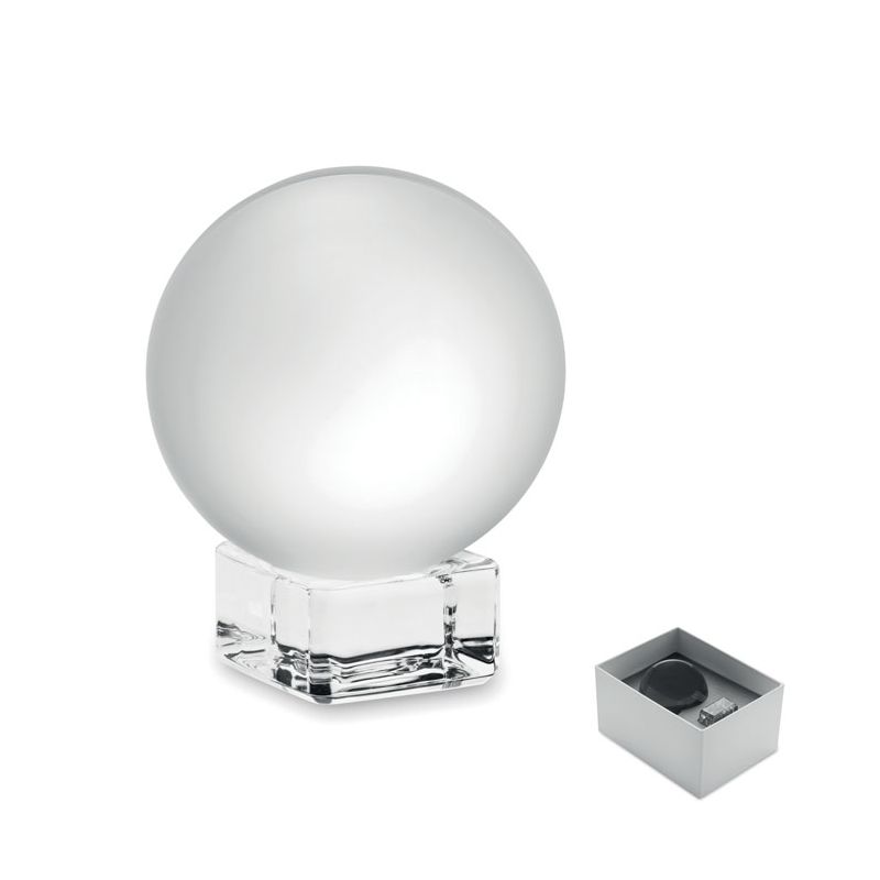 Round glass award