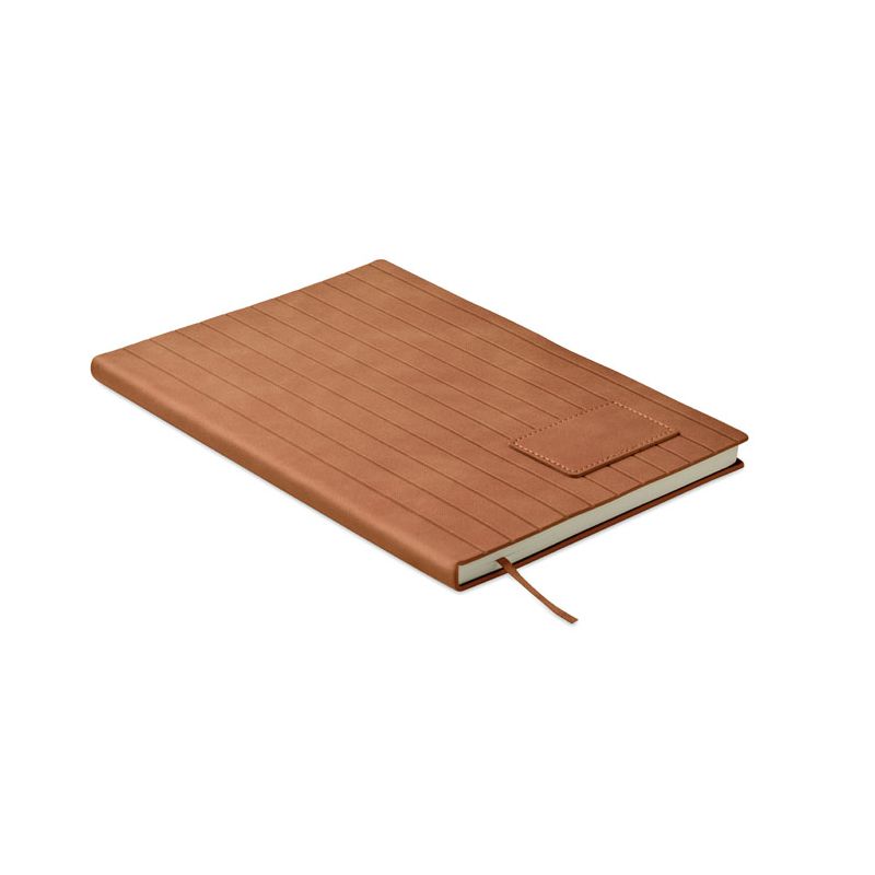 A5 smoked PU notepad