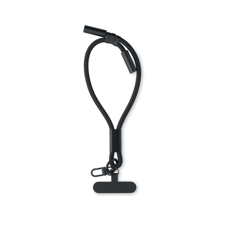 Wristband for charging mobile phone
