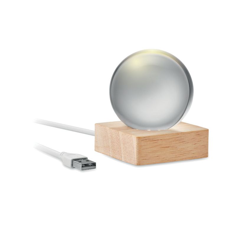 LED glass ball