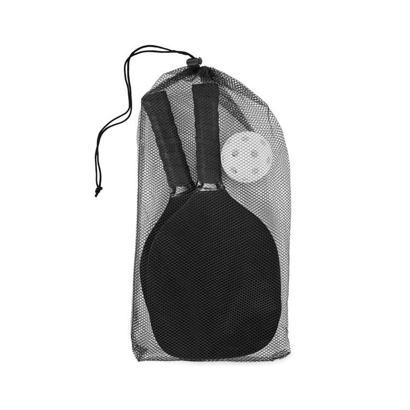 Set of pickleball paddles