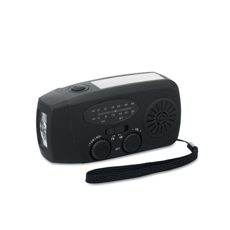 Portable radio LED torch