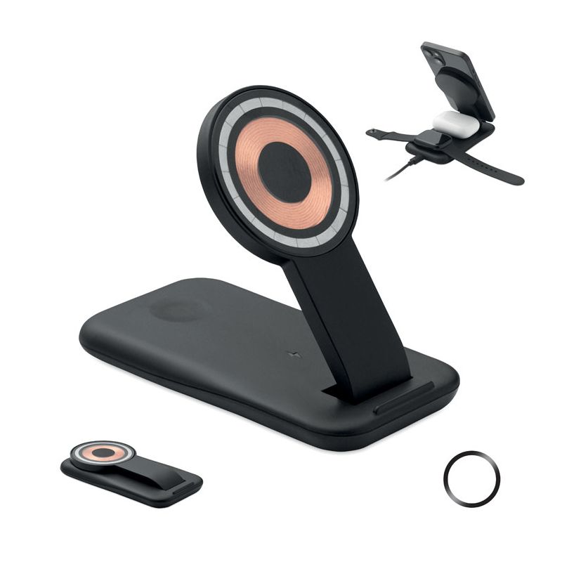 3-in-1 15W Wireless Charger