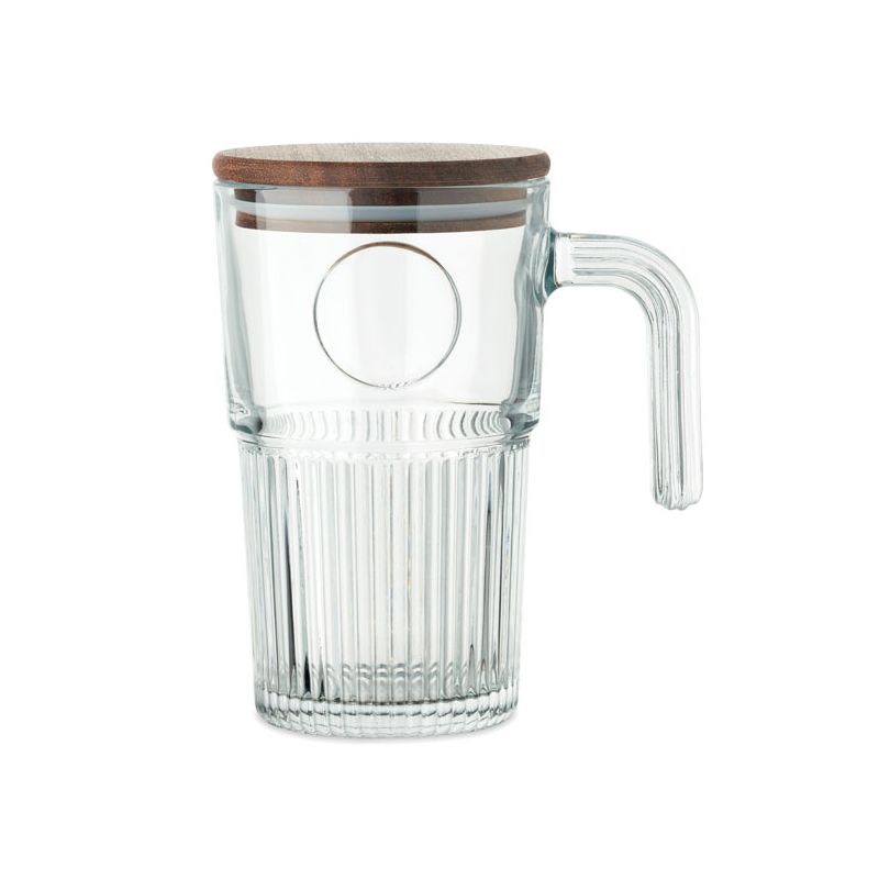 450ml glass mug
