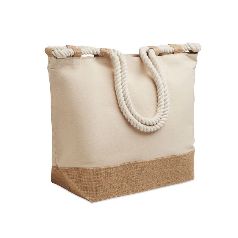 Beach bag in 280 gsm canvas