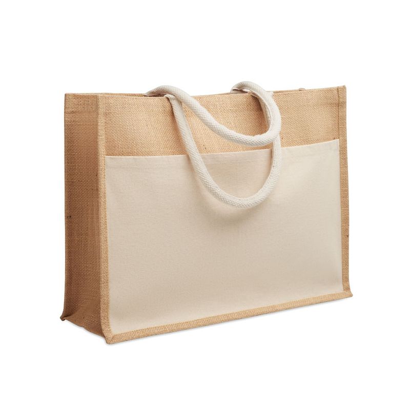 Jute shopping bag