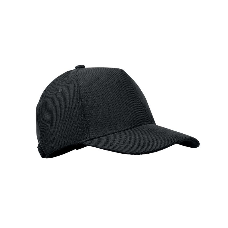5-panel corduroy cap