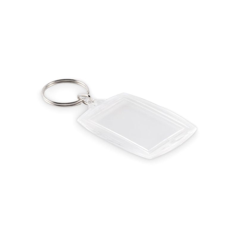 Classic acrylic keyring