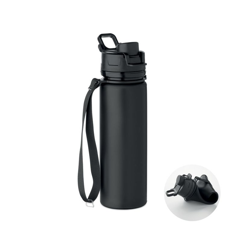 Foldable silicone bottle